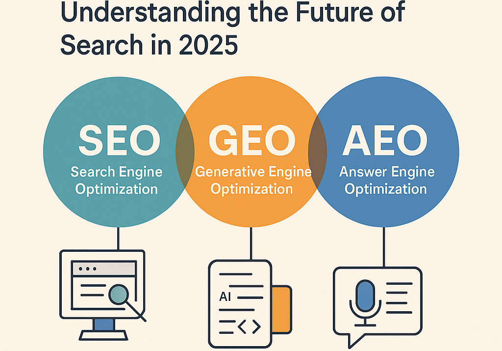 SEO vs GEO vs AEO